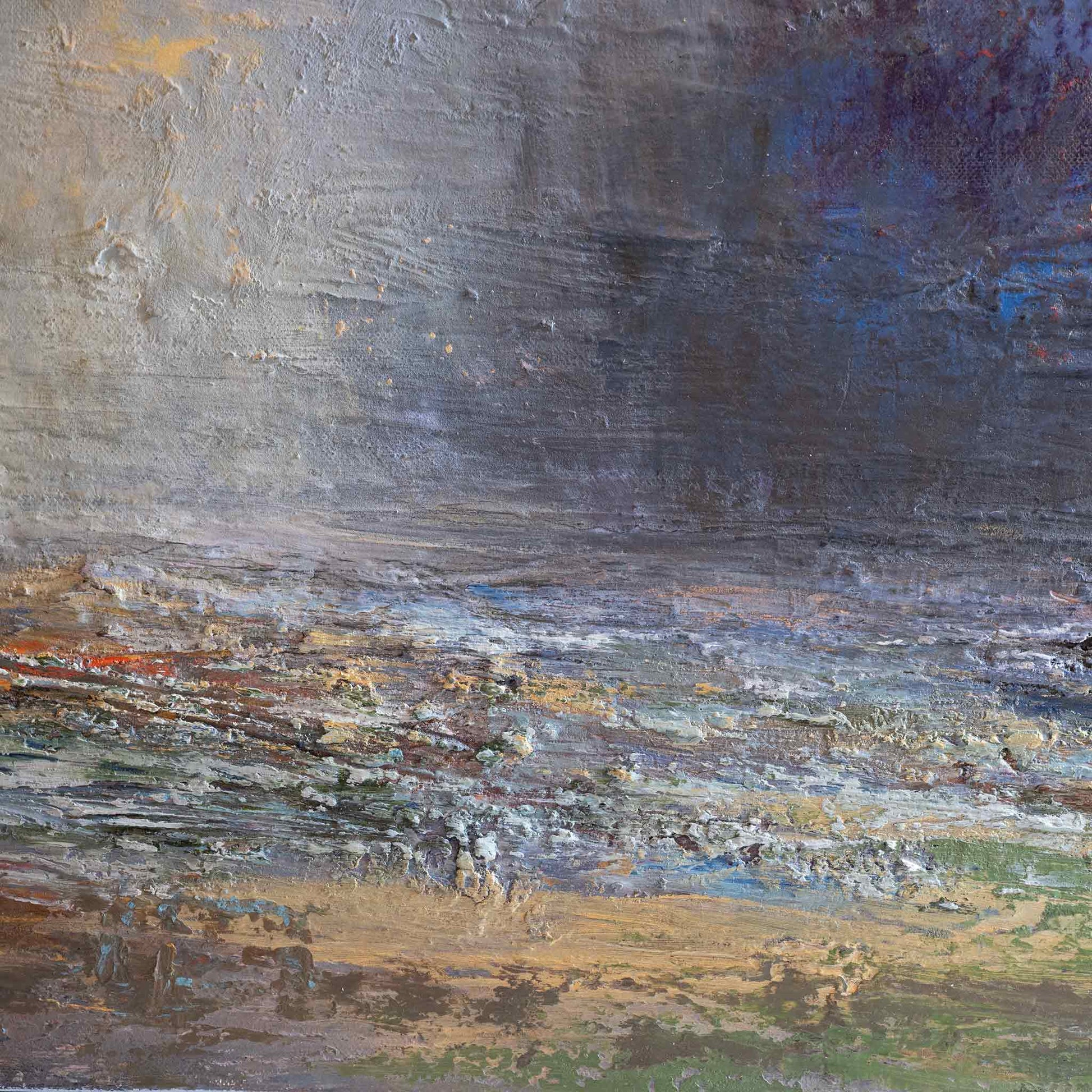 close up showing deep rich colours and texture