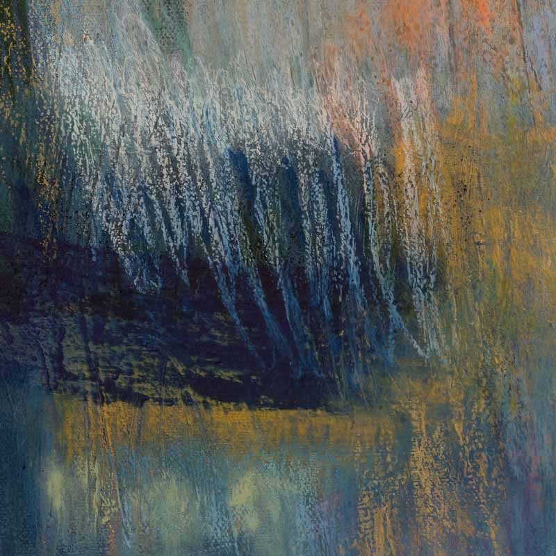 Large abstract landscape painting - Susan Bamford Art