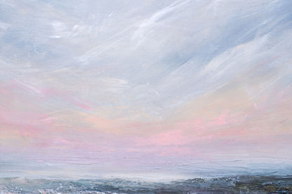 close up of pink and yellow soft skies