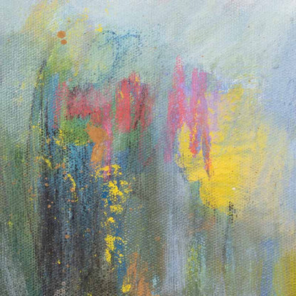 Medium abstract landscape painting - Susan Bamford Art